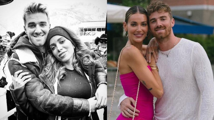 Drew Taggart e Anitta, em 2020; DJ do The Chainsmokers e a nova namorada, a top model brasileira Mari Fonseca
