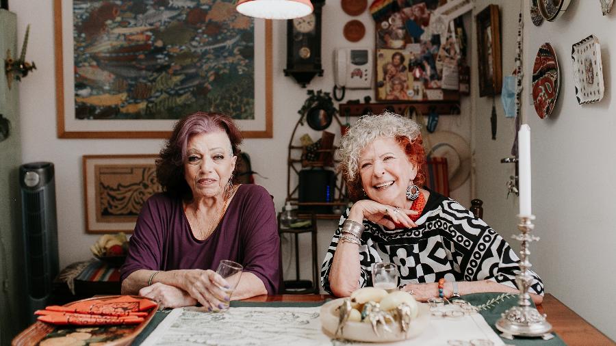 Sonia Massara, 85, e Gilda Bandeira de Mello, 81, são amigas há 60 anos