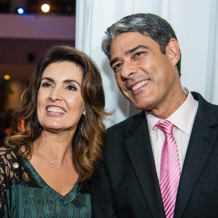 Fátima Bernardes e William Bonner anunciaram em agosto o fim do casamento - Folhapress - Folhapress