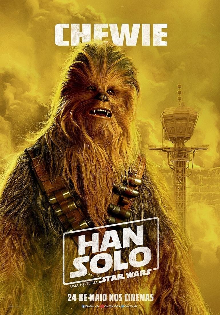 Pôsteres mostram quem é quem em "Han Solo - Uma História Star Wars" - Divulgação/Warner Bros.