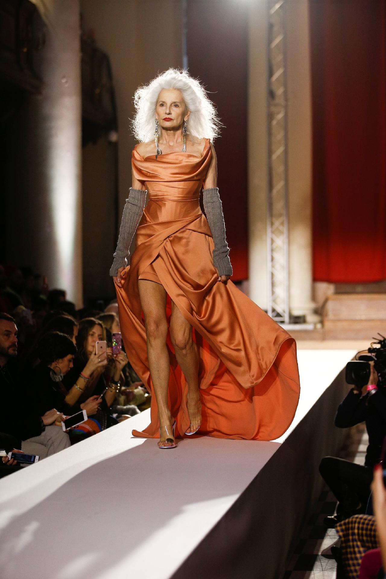 Vivienne Westwood na Semana de Moda de Londres - Reuters