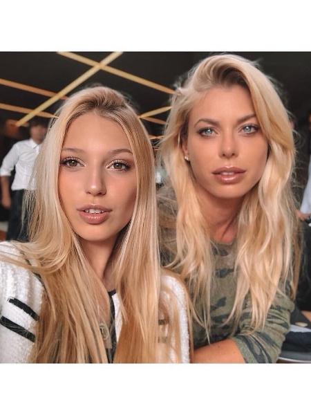 Caroline Bittencourt e a filha, Isabelle - Reprodução / Instagram