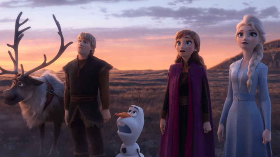 Os heróis de Frozen 2, no novo trailer do filme - Reprodução/YouTube