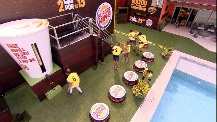 Prova de resistência - Reprodução/Globo - Reprodução/Globo