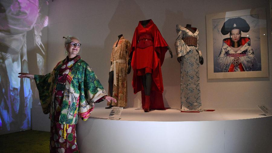 As várias versões do quimono no mundo da moda - DANIEL LEAL-OLIVAS / AFP