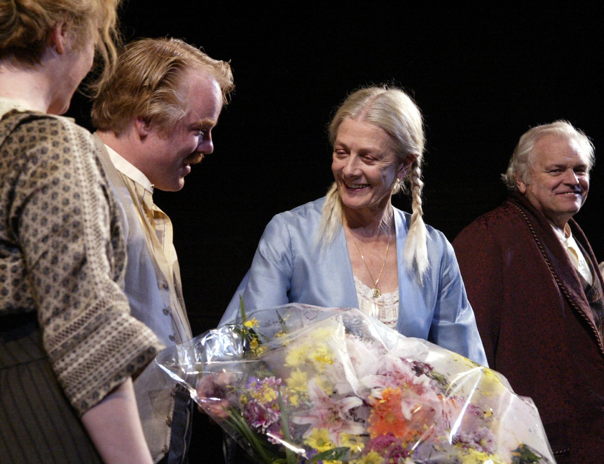 Philip Seymour Hoffman, Vanessa Redgrave and Brian Dennehy (Photo by Bruce Glikas/FilmMagic) - Bruce Glikas/FilmMagic