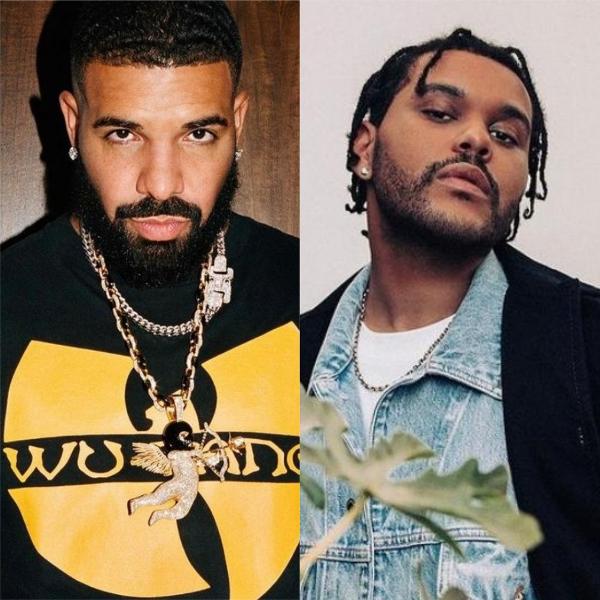 Drake e The Weeknd: ambos no top 10 do Tinder