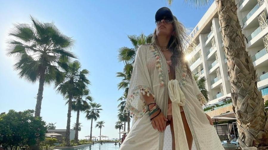 Adriane Galisteu aproveita férias em Dubai em hotel de luxo - Reprodução/Instagram