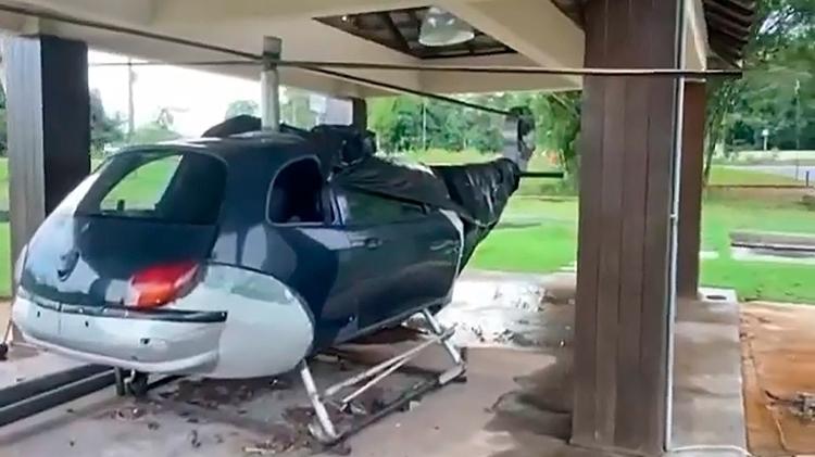 Não sabemos onde e quando o Ford Ka helicópero foi flagrado no vídeo que viralizou nas redes sociais