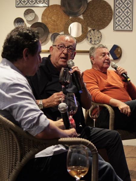 Galvão Bueno e Arnaldo Cézar Coelho no Wine in Búzios - Divulgação - Divulgação