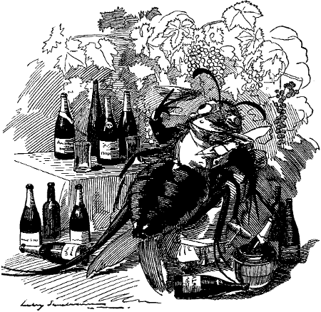 Charge do século 19 retrata a temida filoxera