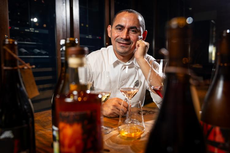 Luciano Freitas, sommelier do D.O.M