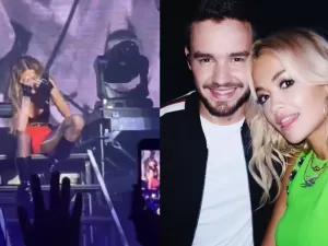 Rita Ora se emociona ao cantar dueto com Liam Payne: 'Não consigo'