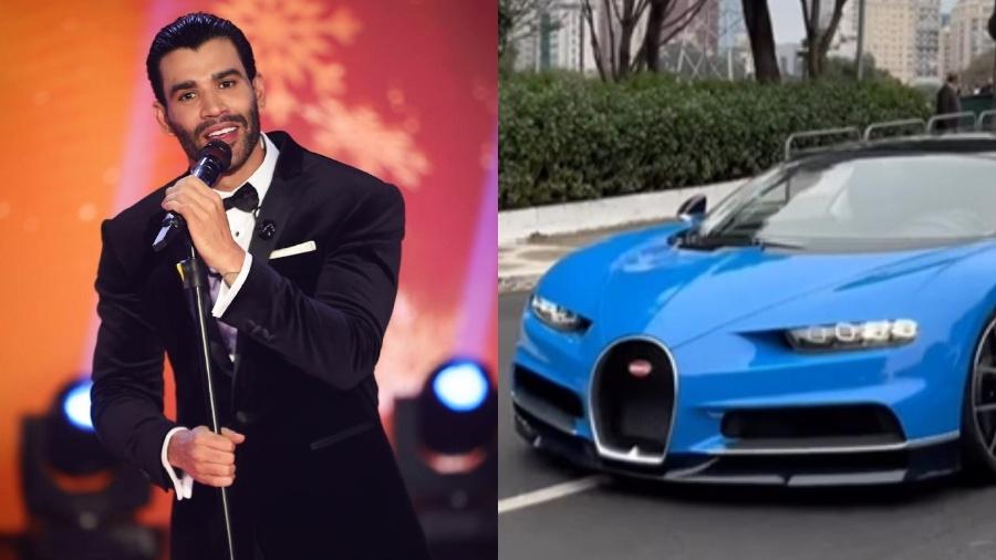 Gusttavo Lima comprou um Bugatti Chiron, que pode chegar a mais de 400 km/h