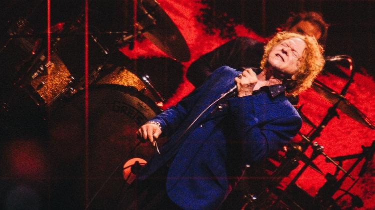 Mick Hucknall comanda o Simply Red em show da turnê que comemora 40 anos de estrada da banda, na quarta (12), no Rio Mick Hucknall comanda o Simply Red em show da turnê que comemora 40 anos de estrada da banda, na quarta (12), no Rio