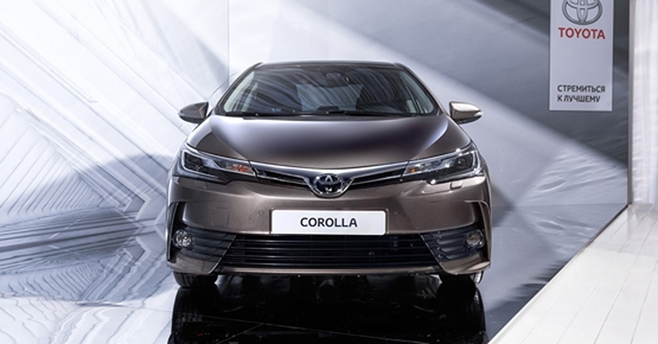 Toyota Corolla russo reestilizado - Divulgação