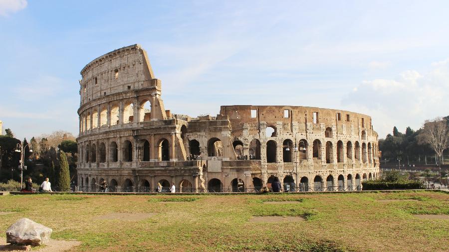 O Coliseu é um dos principais pomntos turísticos de Roma - Reprodução