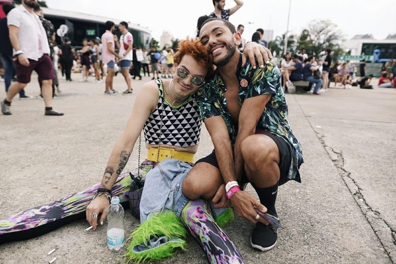 Público mostrou estilo no no Popload Festival, em São Paulo - Felipe Gabriel/UOL