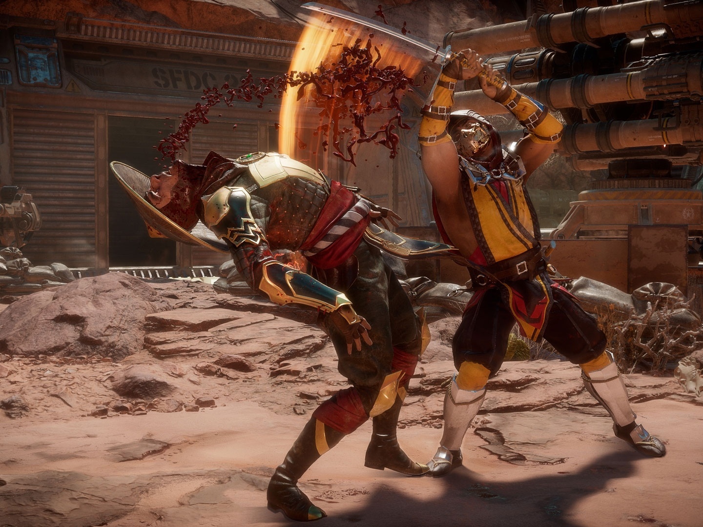 Mortal Kombat 11: Combo profissional de Baraka