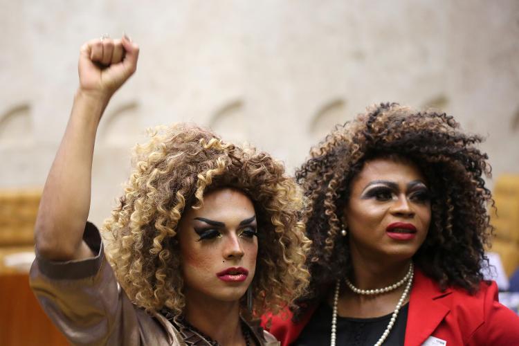 Movimentação durante julgamento sobre se homofobia deve virar crime, no plenário do Supremo Tribunal Federal (STF) - FÁTIMA MEIRA/FUTURA PRESS/ESTADÃO CONTEÚDO - FÁTIMA MEIRA/FUTURA PRESS/ESTADÃO CONTEÚDO