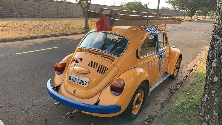 Fusca 1984 tem motor 1.6 a álcool e exibe até código funcional do ex-funcionário da Telesp que o restaurou