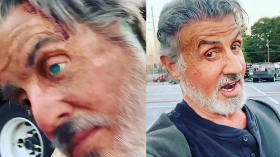 Sylvester Stallone compartilhou vídeo nas redes sociais - Reprodução/Instagram