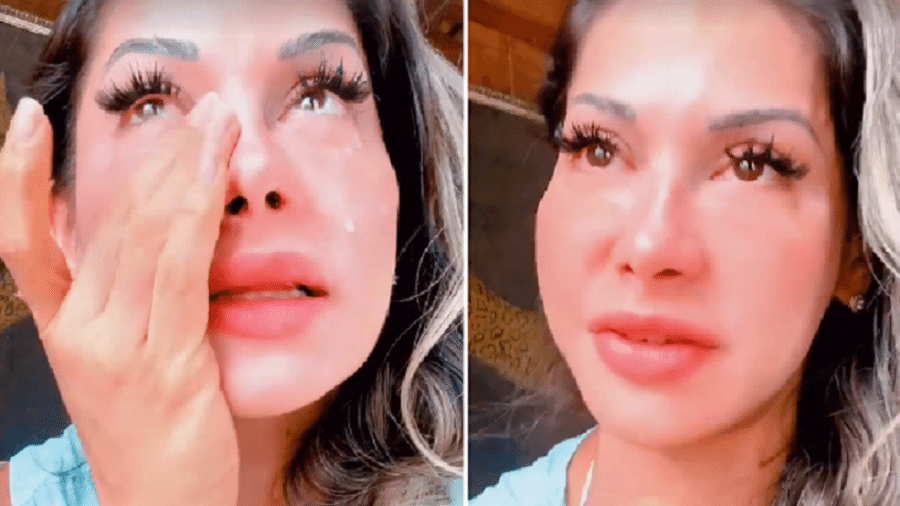 Mayra Cardi chora ao falar sobre violência doméstica no Instagram - Reprodução