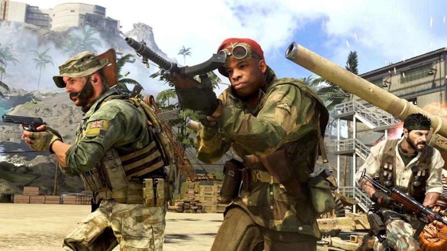 Cena do jogo Call of Duty Warzone Pacific; Microsoft diz que novos títulos da franquia chegarão ao Switch junto com Xbox - Divulgação/Activision