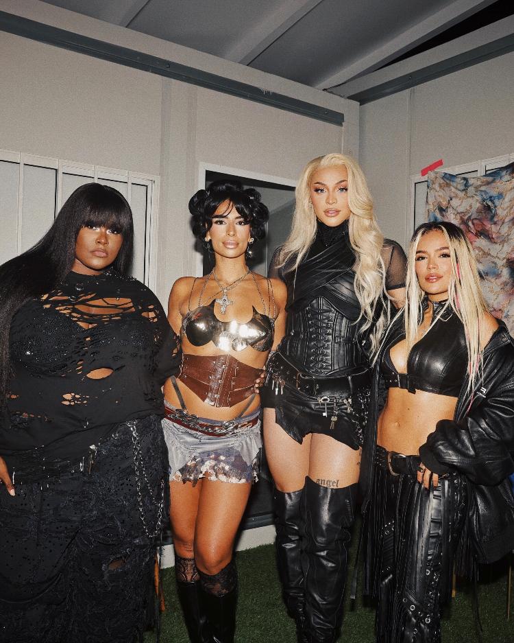 Yseult, Sevdaliza, Pabllo Vittar e Karol G nos bastidores do Rock In Rio