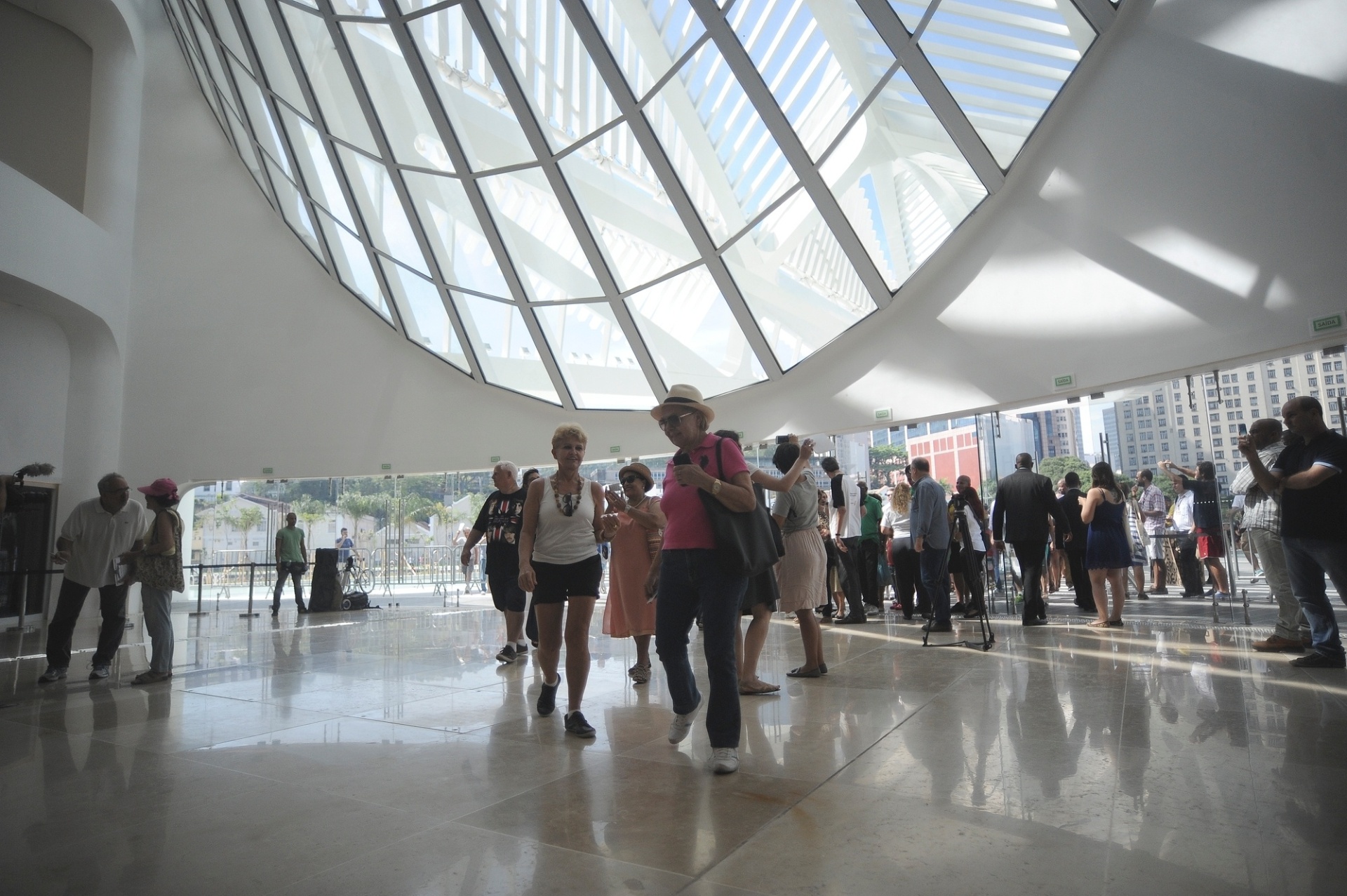 19.dez.2015 - Museu do Amanhã é inaugurado na Praça Mauá, Zona Portuária do Rio de Janeiro - Fabio Teixeira /UOL