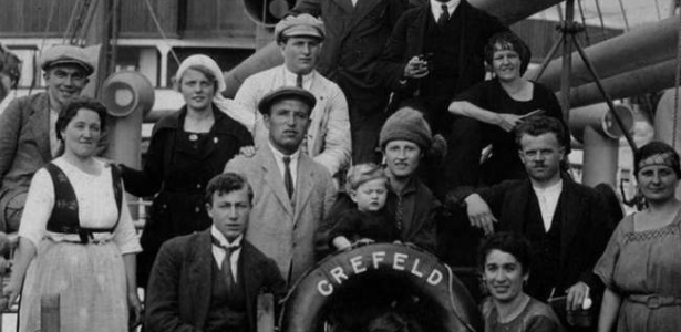 Imagem da mostra que retrata são últimas testemunhas vivos do terror do Holocausto - Reprodução - Reprodução