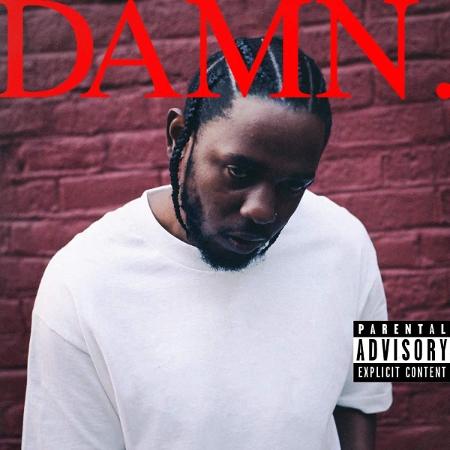 Kendrick Lambar aparece na capa do álbum "DAMN." - Divulgação - Divulgação