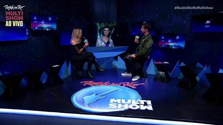 Transmissão ao vivo do Rock in Rio 2017 no Multishow - Reprodução - Reprodução