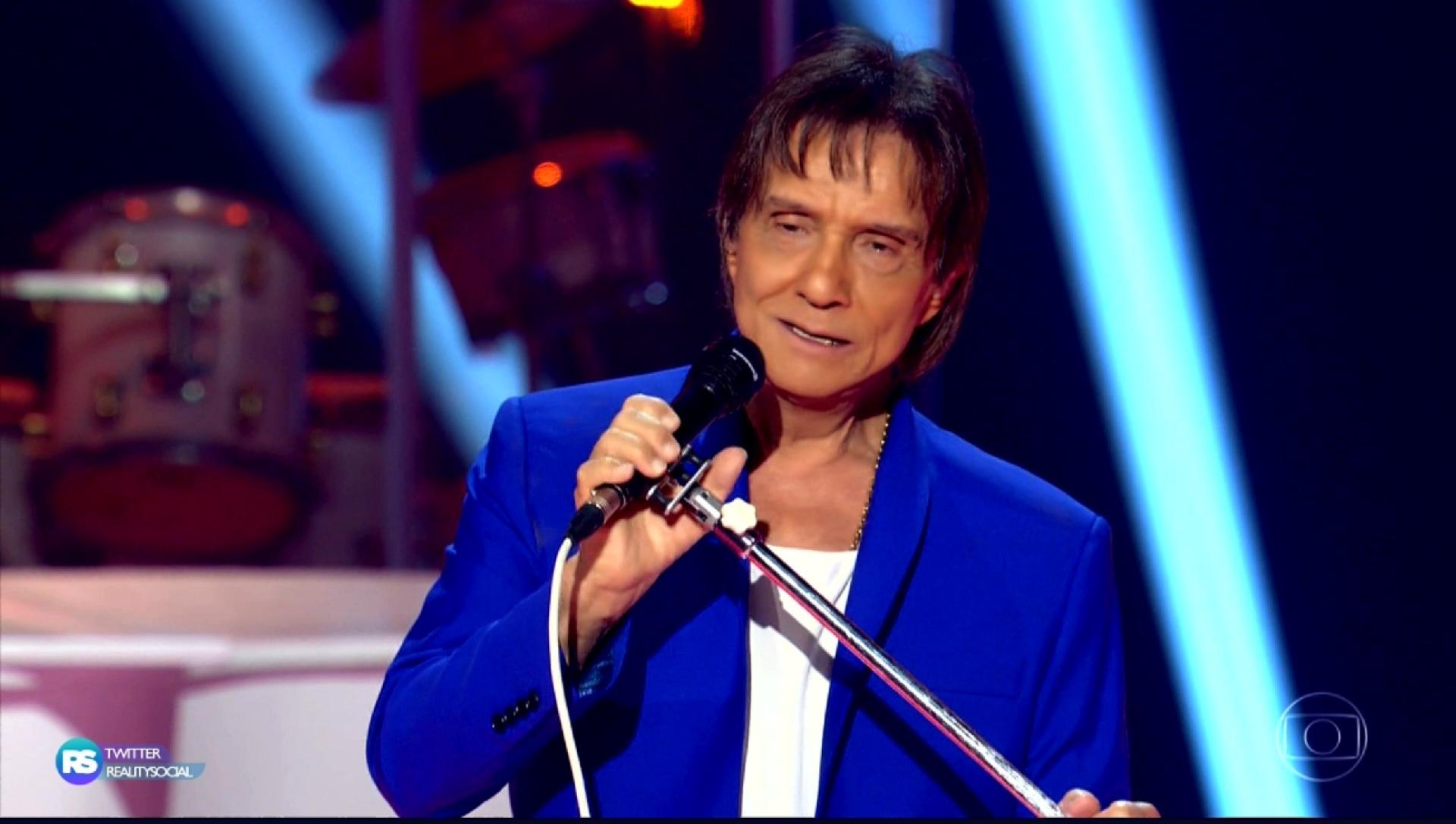 Roberto Carlos - Reprodução/TV Globo