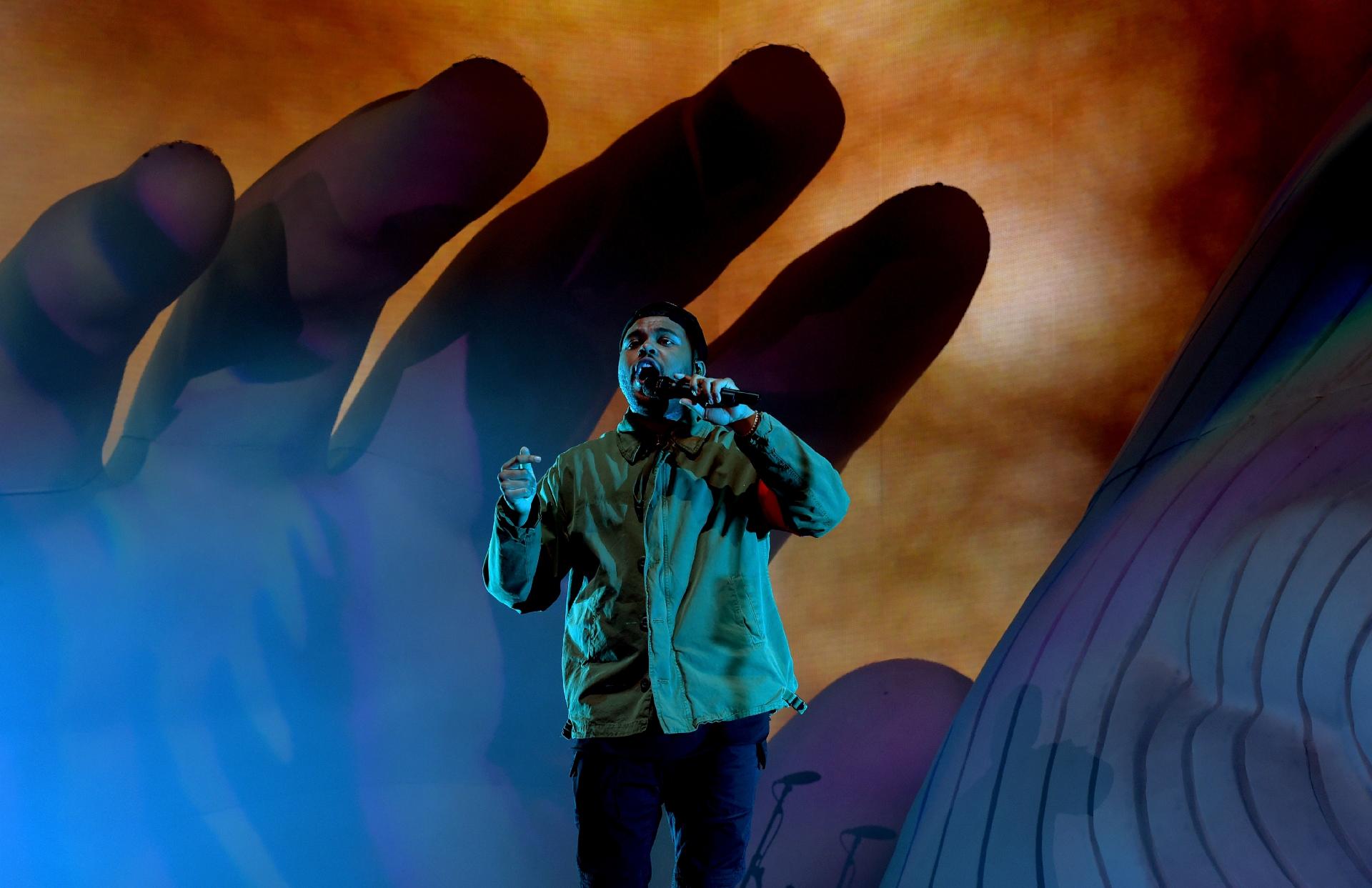 O show de The Weeknd no Coachella - Getty Images