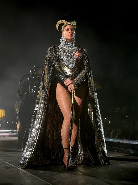Beyoncé durante sua apresentação no Coachella 2018 -  Larry Busacca/Getty Images