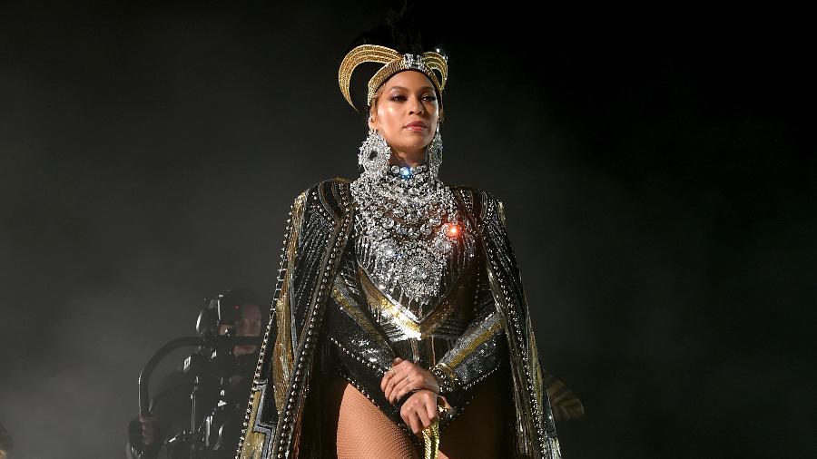 Beyoncé durante sua apresentação no Coachella 2018 -  Larry Busacca/Getty Images for Coachella