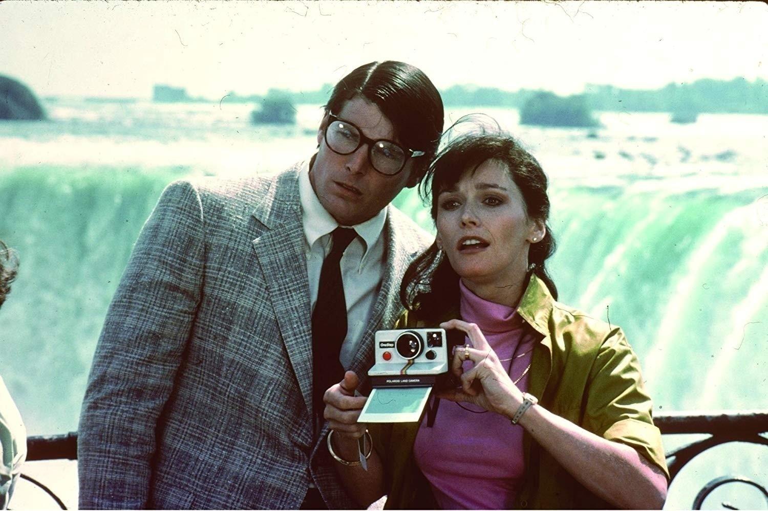 Christopher Reeve e Margot Kidder em "Superman 2 - A Aventura Continua" (1980) - Divulgação