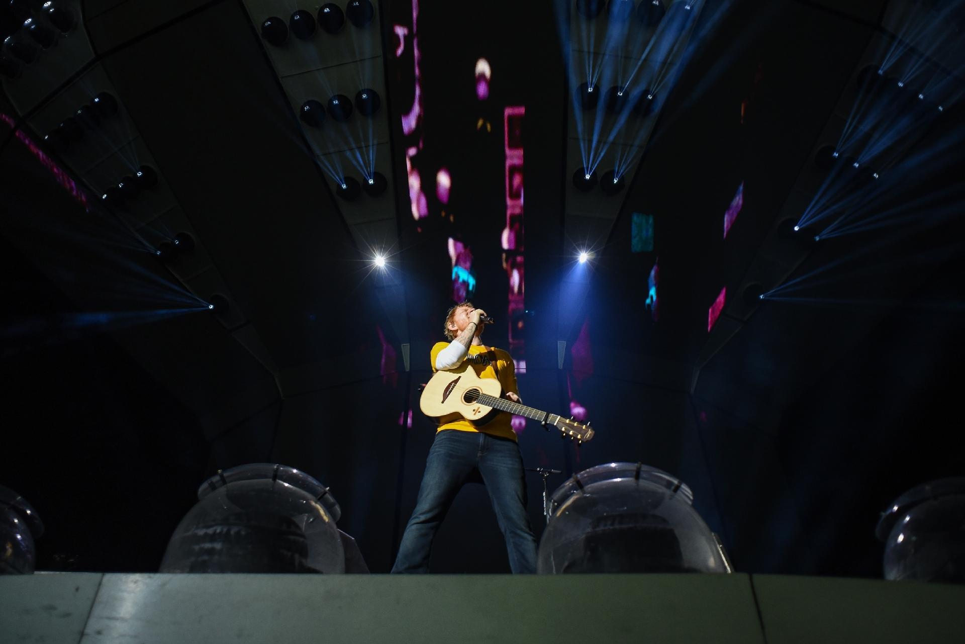 Ed Sheeran apresenta a turnê "Divide" para São Paulo - Flavio Moraes/UOL