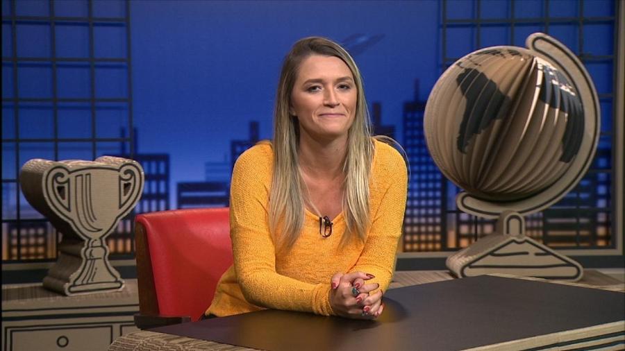 Ana Thaís Matos também integra o grupo de apresentadores do "Fala Muito!" do SporTV - Arquivo pessoal