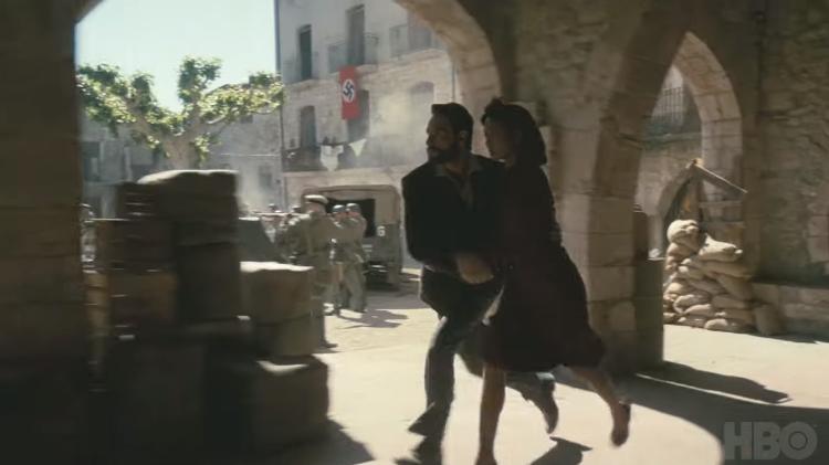 Rodrigo Santoro e Thandie Newton em cena da terceira temporada de 'Westworld' - Reprodução/YouTube - Reprodução/YouTube