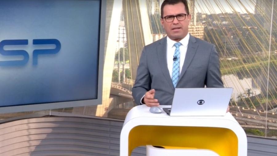 Rodrigo Bocardi é apresentador do "Bom Dia São Paulo" - Reprodução/TV Globo