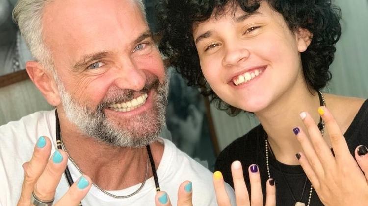 Mateus Carrieri e o filho, Domenico - Reprodução/Instagram @mateuscarrieriof - Reprodução/Instagram @mateuscarrieriof