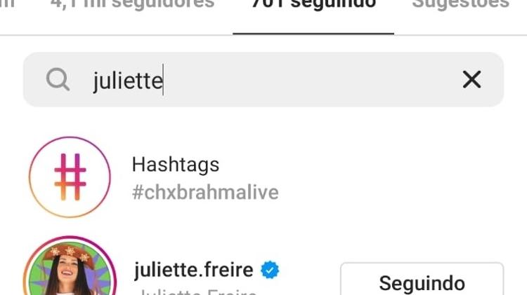 BBB 21: Boninho segue Juliette no Instagram - Reprodução/Instagram - Reprodução/Instagram