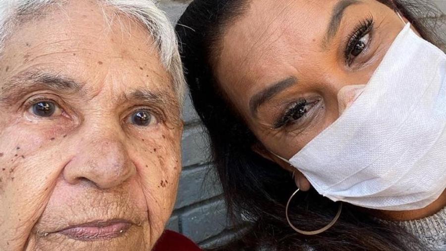 Mãe de Solange Couto morreu em decorrência de um AVC - Reprodução/Instagram