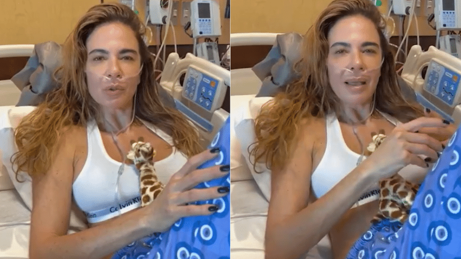 Após sofrer acidente, Luciana Gimenez grava vídeo - Instagram