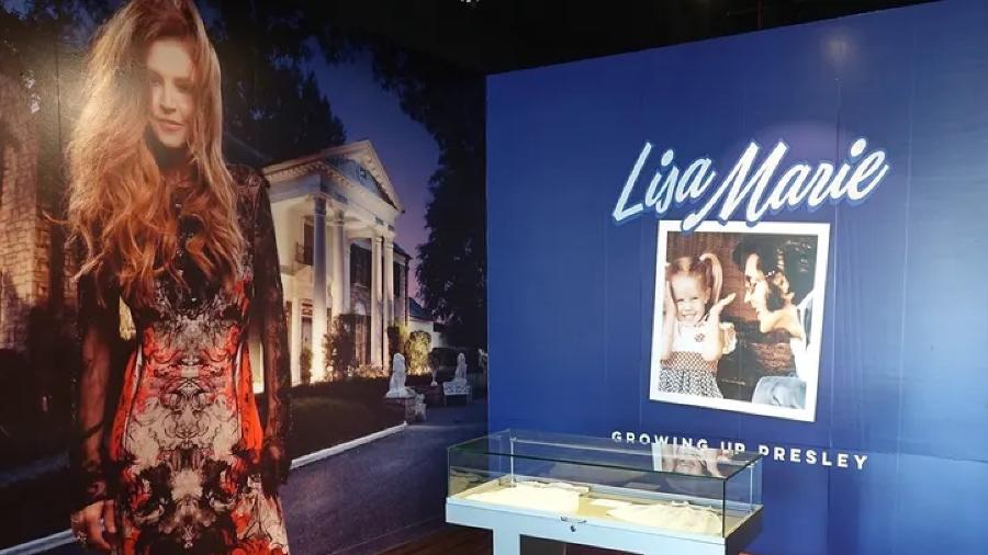 Exposição em tributo a Lisa Marie Presley antecede funeral em Graceland - Backgrid