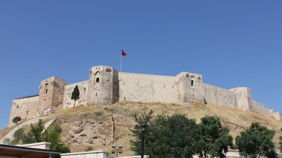 Castelo de Gaziantep antes do terremoto que destruiu boa parte de sua estrutura - JudyDillon/Getty Images/iStockphoto