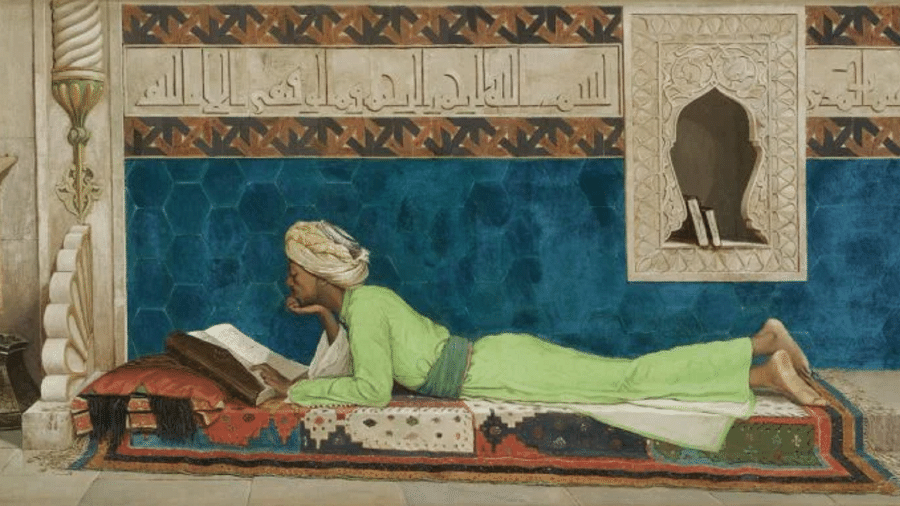 Pintura de Osman Hamdi Bey - Reprodução