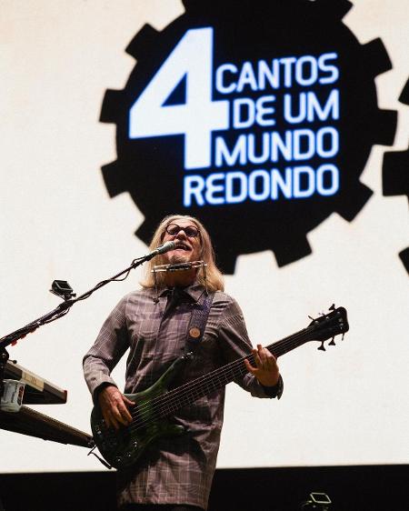 Humberto Gessinger foi uma das atrações do festival Somos Rock, no sábado (25), em São Paulo